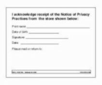 Acknowledge Receipt