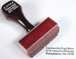 Custom Made Rubber Stamps