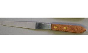 Tapered Stainless Steel Spatula with 4.7" Blade