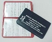Regular Size 2-Pocket Medicaid Card Holder