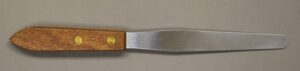 Tapered Stainless Steel Spatula with 4.7" Blade