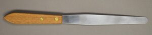 Tapered Stainless Steel Spatula with 5.7" Blade