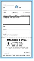 Work Order / Call Tags