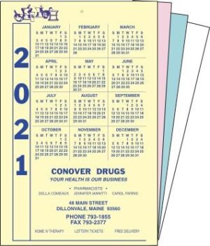 2026 Whole Year-At-A-Glance Calendar for Locksmiths